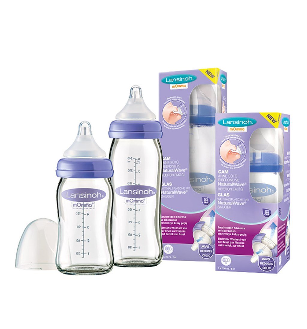 LANSİNOH CAM BİBERON 240 ML