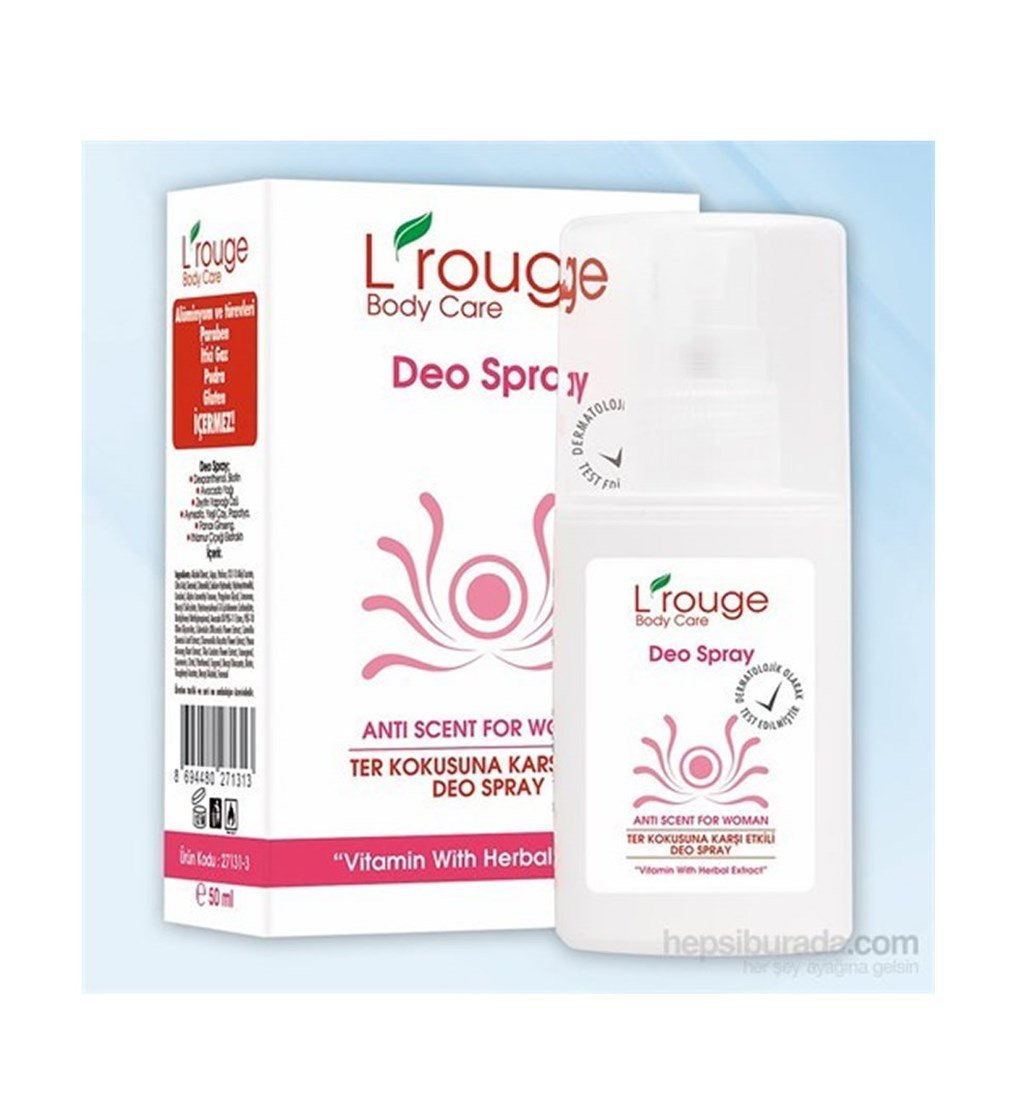 L ROUGE DEO SPRAY FOR WOMAN 50ML