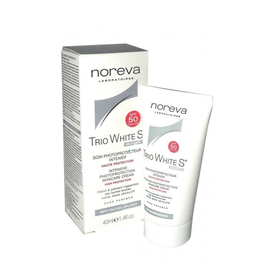 NOREVA TRİO WHİTE S İNTENSİVE PHOTOPROTECTİON SKİNCARE CREAM SPF50 40ML