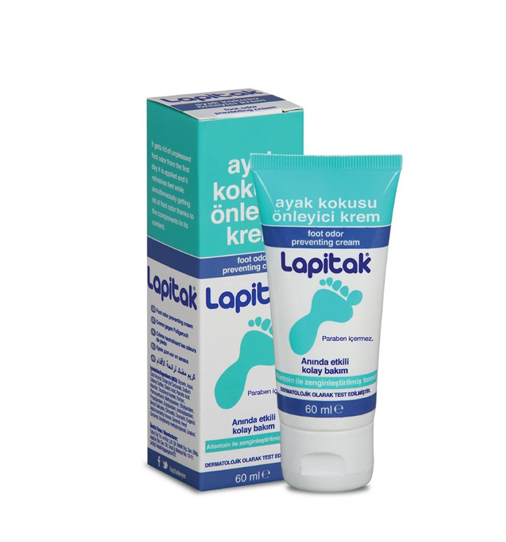 LAPİTAK AYAK KOKUSU ÖNLEYİCİ KREM 60 ML
