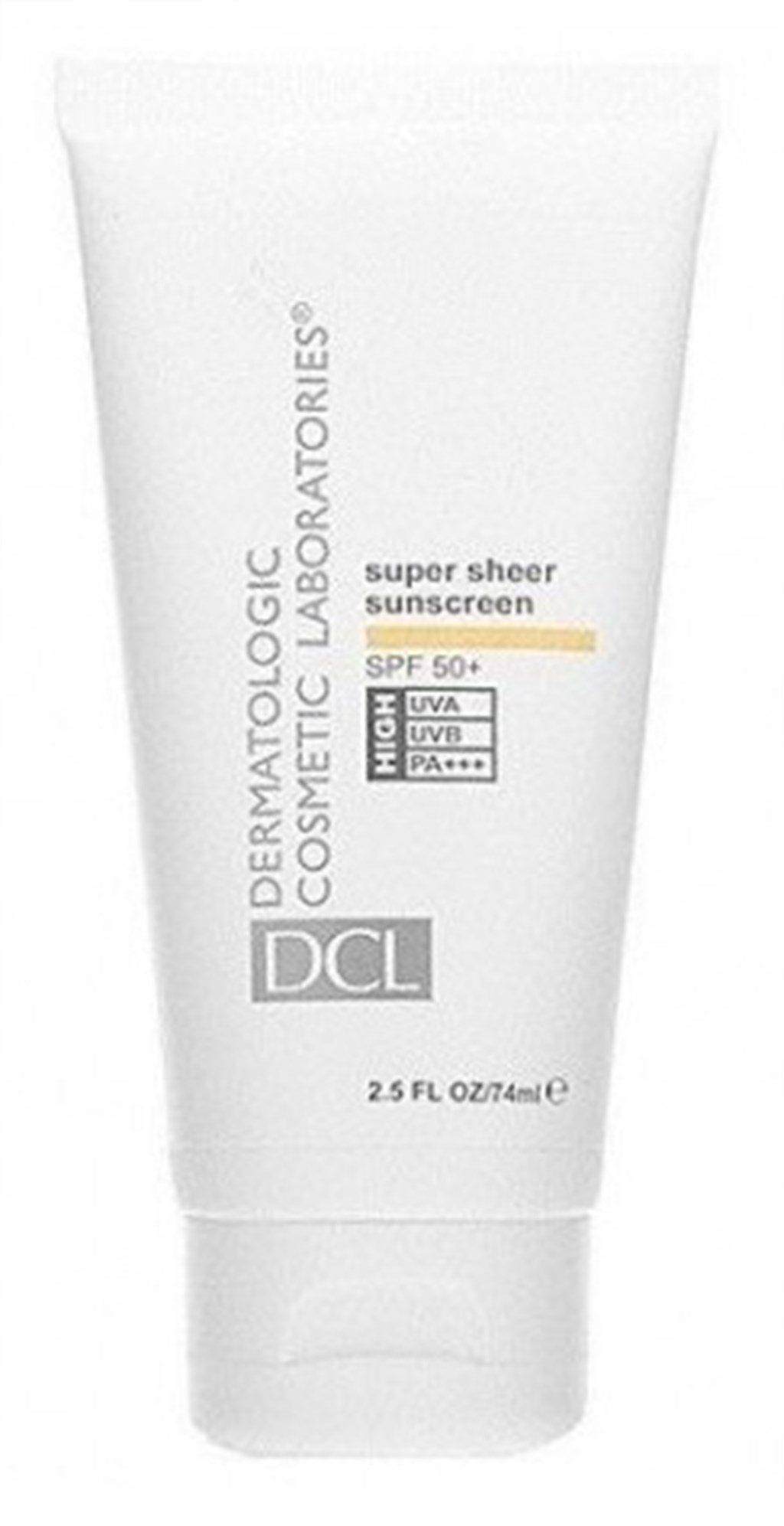 DCL SUPER SHEER SUNSCREEN SPF 50+ 74 ML