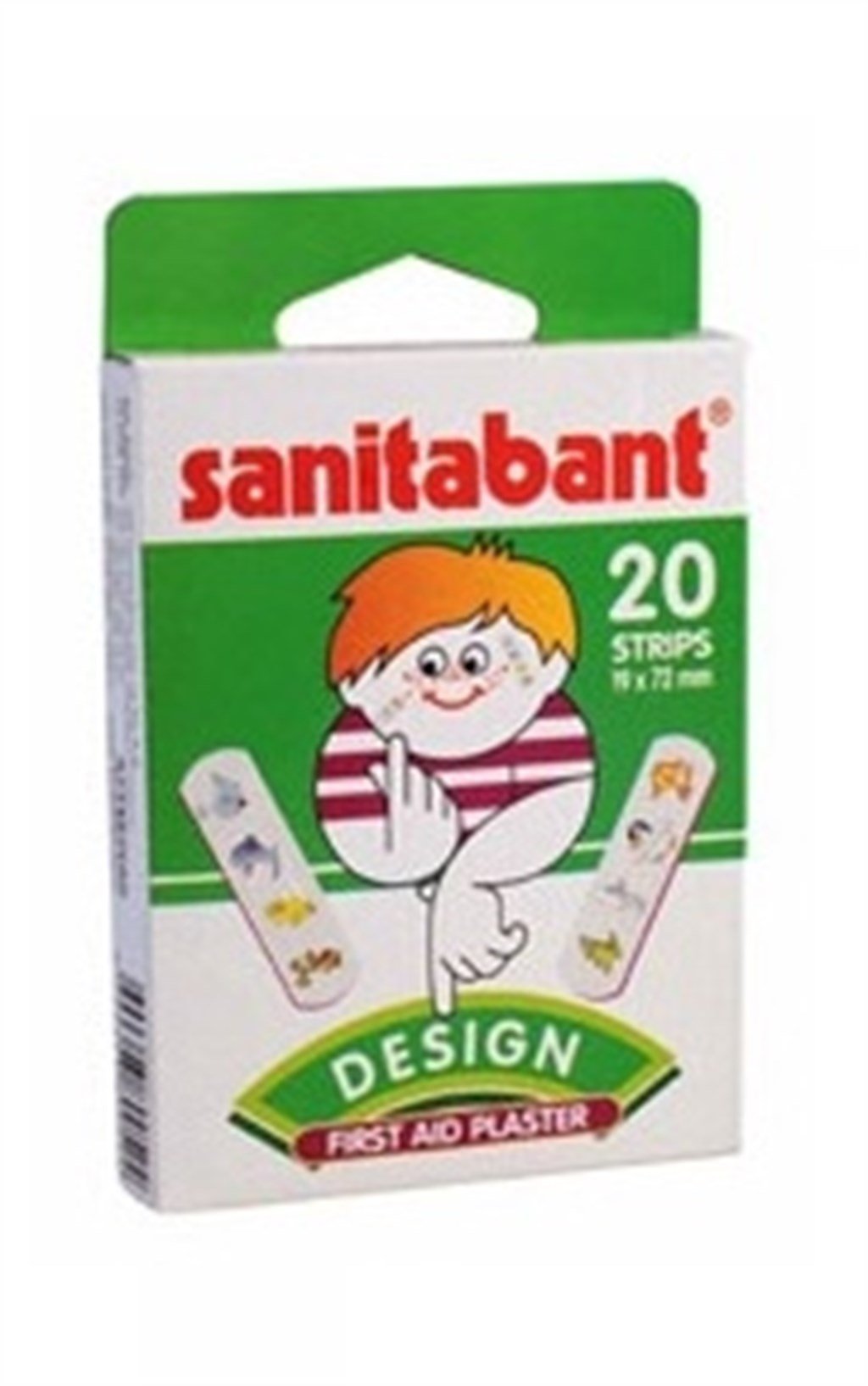SANİTABANT DESENLİ YARA BANDI 20'Lİ PAKET