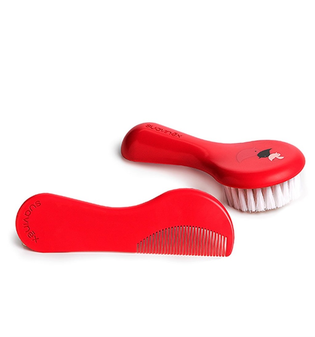 SUAVİNEX FIRÇA TARAK SETİ - PEMBE