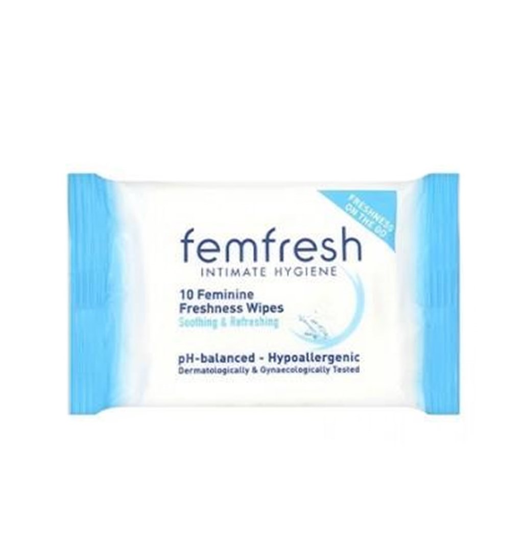 FEMFRESH GENİTAL ISLAK MENDİL 10'LU PAKET