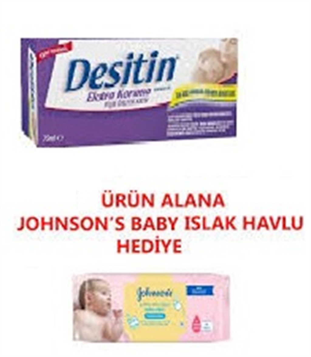 DESİTİN PİŞİK KREMİ ISLAK MENDİL HEDİYELİ