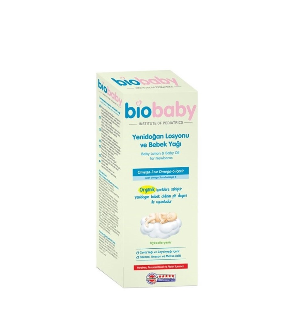 BİOBABY YENİDOĞAN LOSYONU VE BEBEK YAĞI 15 ML + 15 ML