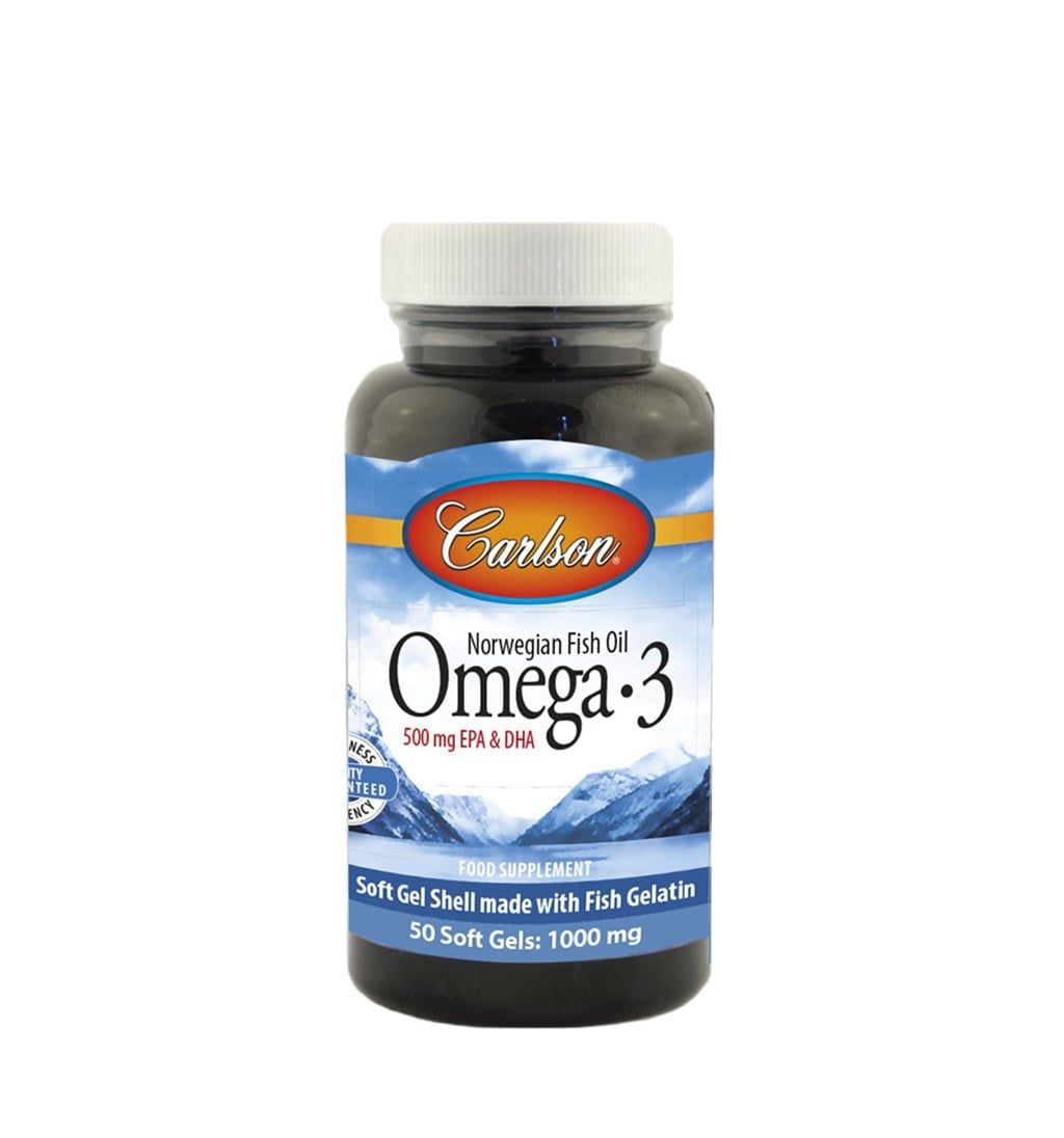 CARLSON FISH OİL OMEGA 3 - 1000 MG BALIK YAĞI - 50 KAPSÜL