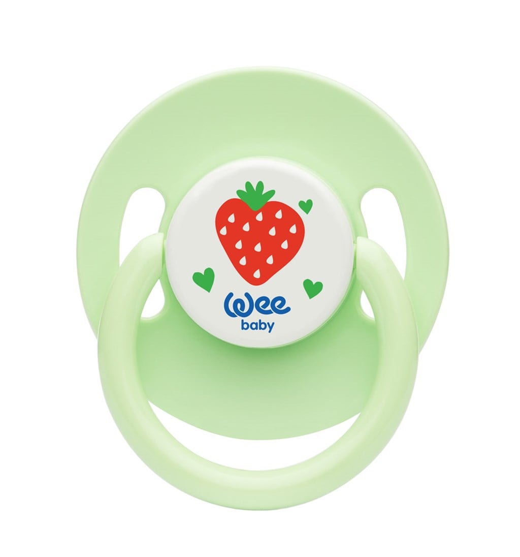 WEE BABY YUVARLAK GÖVDELİ YUVARLAK UÇLU EMZİK 0-6AY NO.1 - YEŞİL