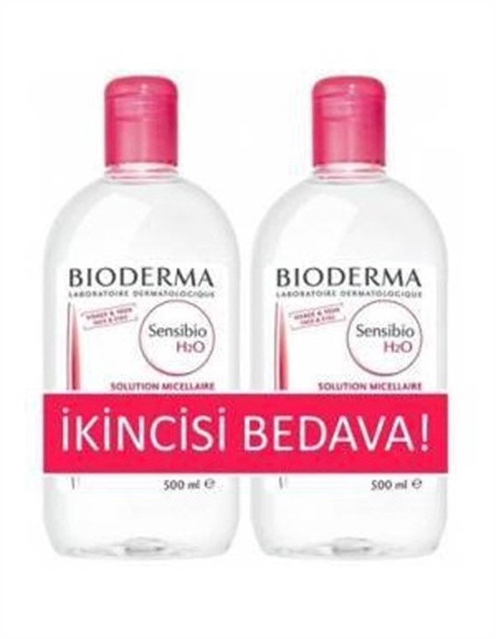BİODERMA SENSİBİO H2O 500 ML İKİNCİSİ HEDİYE