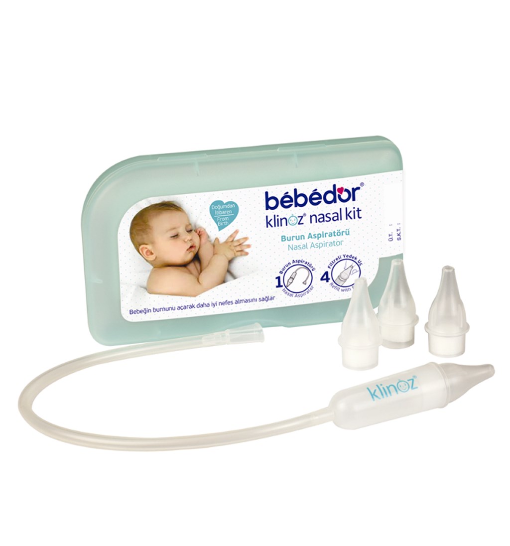BEBEDOR KLİNOZ BURUN ASPİRATÖR SAKLAMA KUTULU