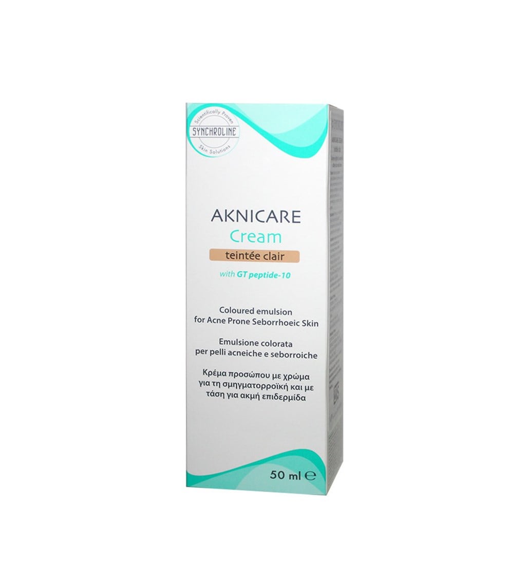 SYNCHROLİNE AKNİCARE CREAM TEİNTEE CLAİR RENKLİ 50ML