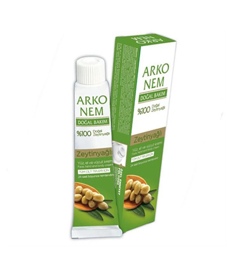 ARKO NEM EL VE VÜCUT BAKIM KREMİ DOĞAL BAKIM ZEYTİNYAĞI 20CC