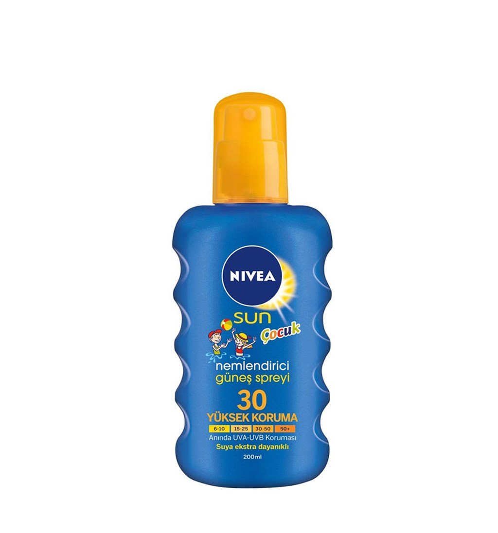 NİVEA GÜNEŞ SPRAY RENKLİ ÇOCUK SPF30 200ML
