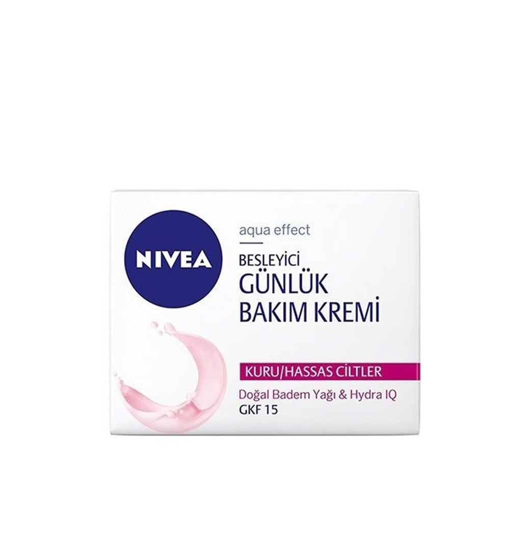 NİVEA BESLEYİCİ GÜNLÜK BAKIM KREMİ 50ML SPF15 KURU - HASSAS CİLTLER