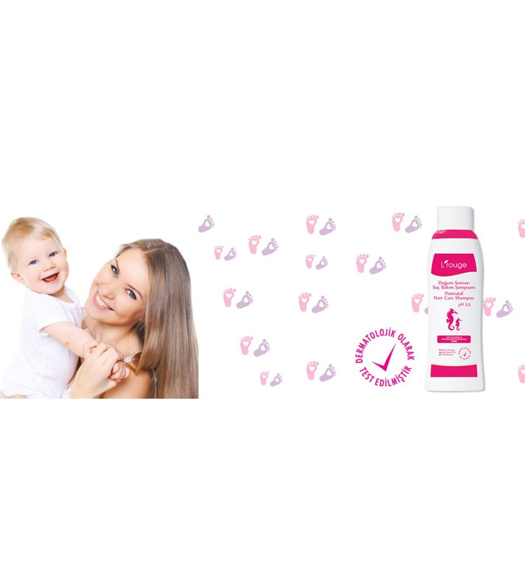L ROUGE DOĞUM SONRASI SAÇ BAKIM ŞAMPUANI 300ML