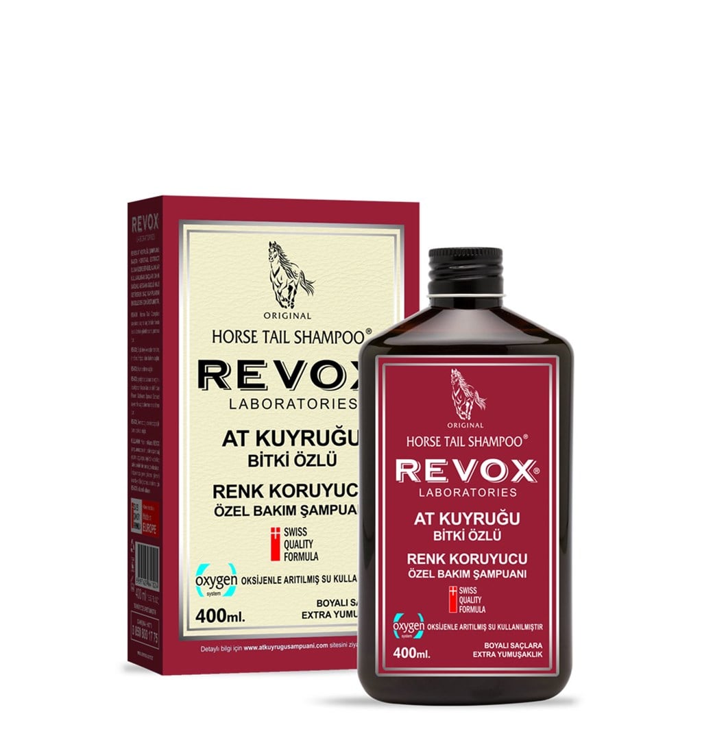 REVOX AT KUYRUĞU RENK KORUYUCU ŞAMPUAN 400 ML