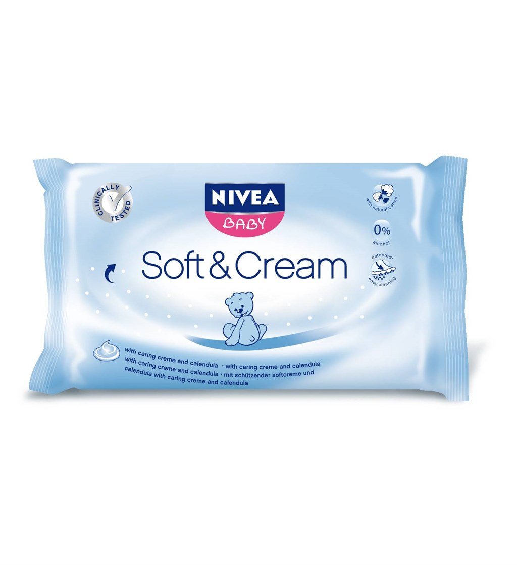 NIVEA BABY SOFT&CREAM ISLAK MENDİL