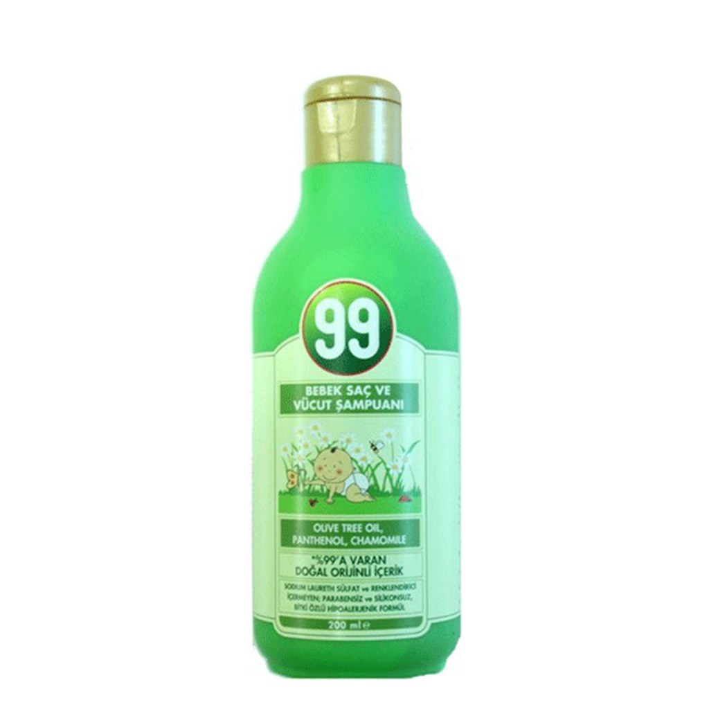 99 Bebek Saç ve Vücut Şampuanı