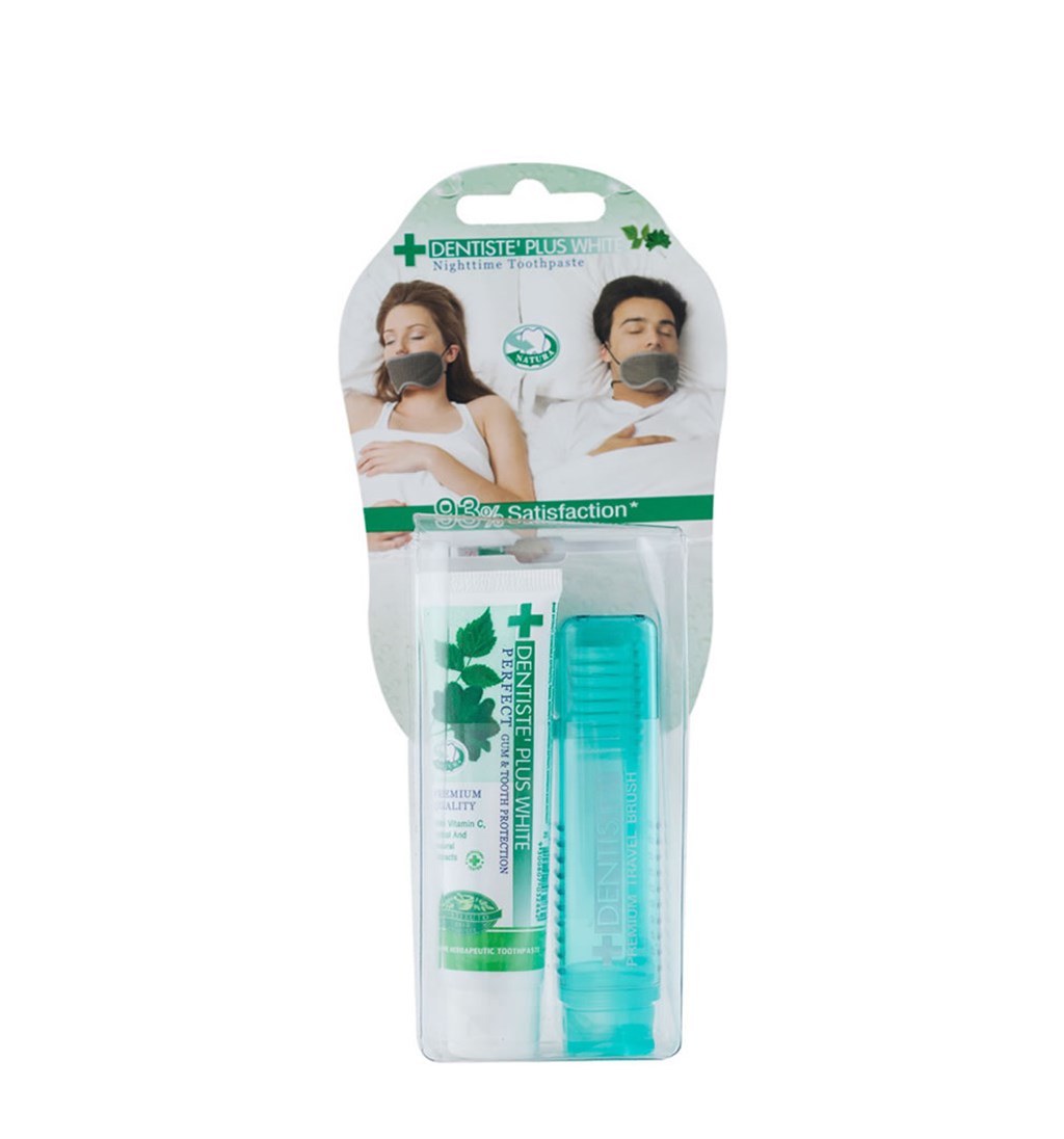 DENTİSTE PLUS WHİTE AĞIZ KOKUSUNA KARŞI DİŞ MACUNU+FIRÇA SET