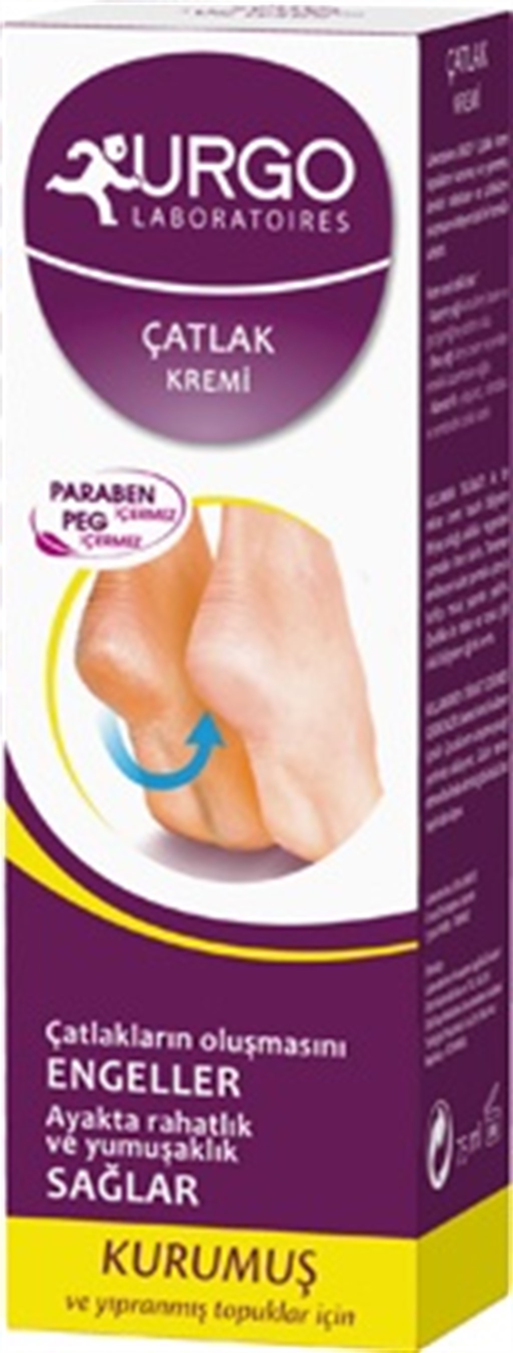 URGO TOPUK ÇATLAK KREMİ 75 ML