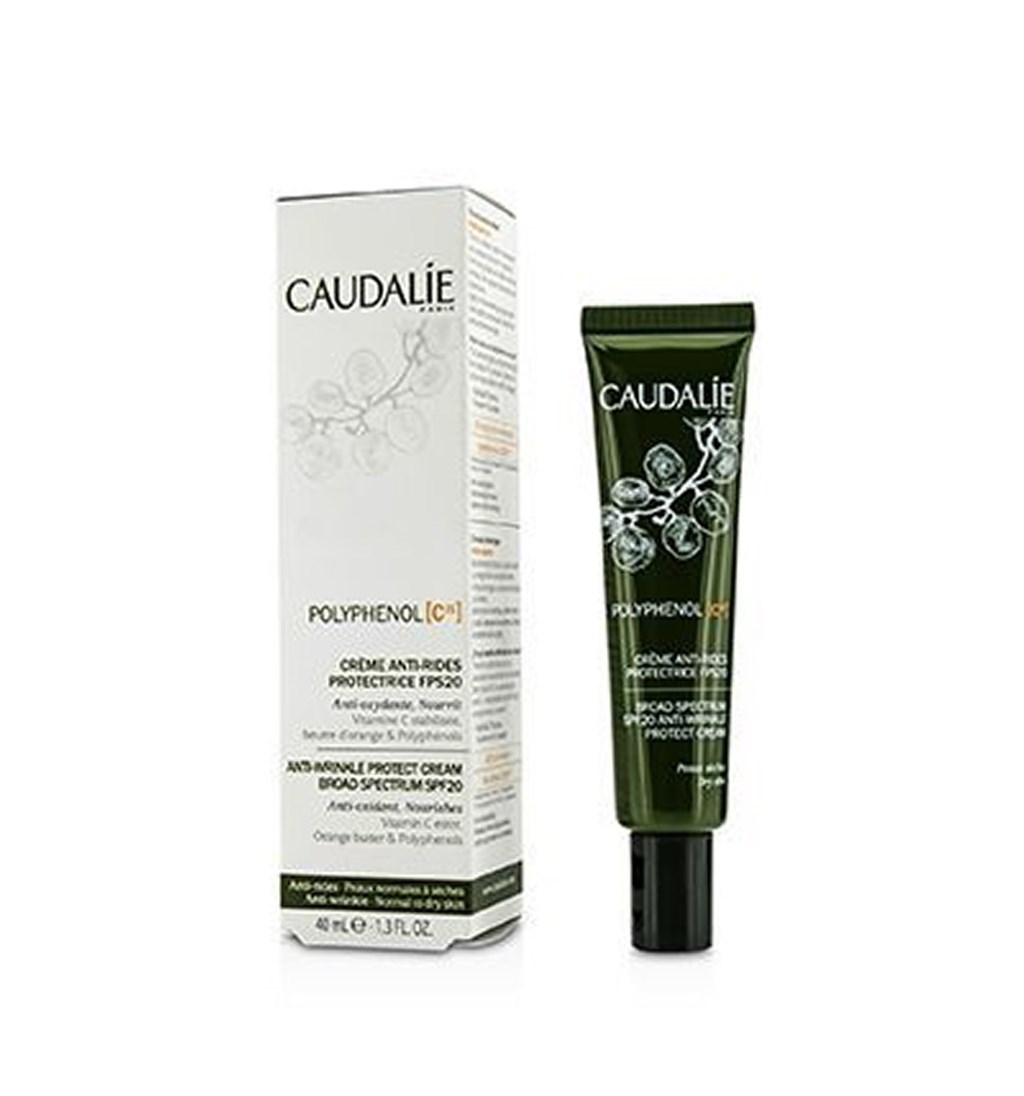 CAUDALİE POLYPHENOL KIRIŞIKLIK KARŞITI KORUYUCU KREM SPF20 40ML