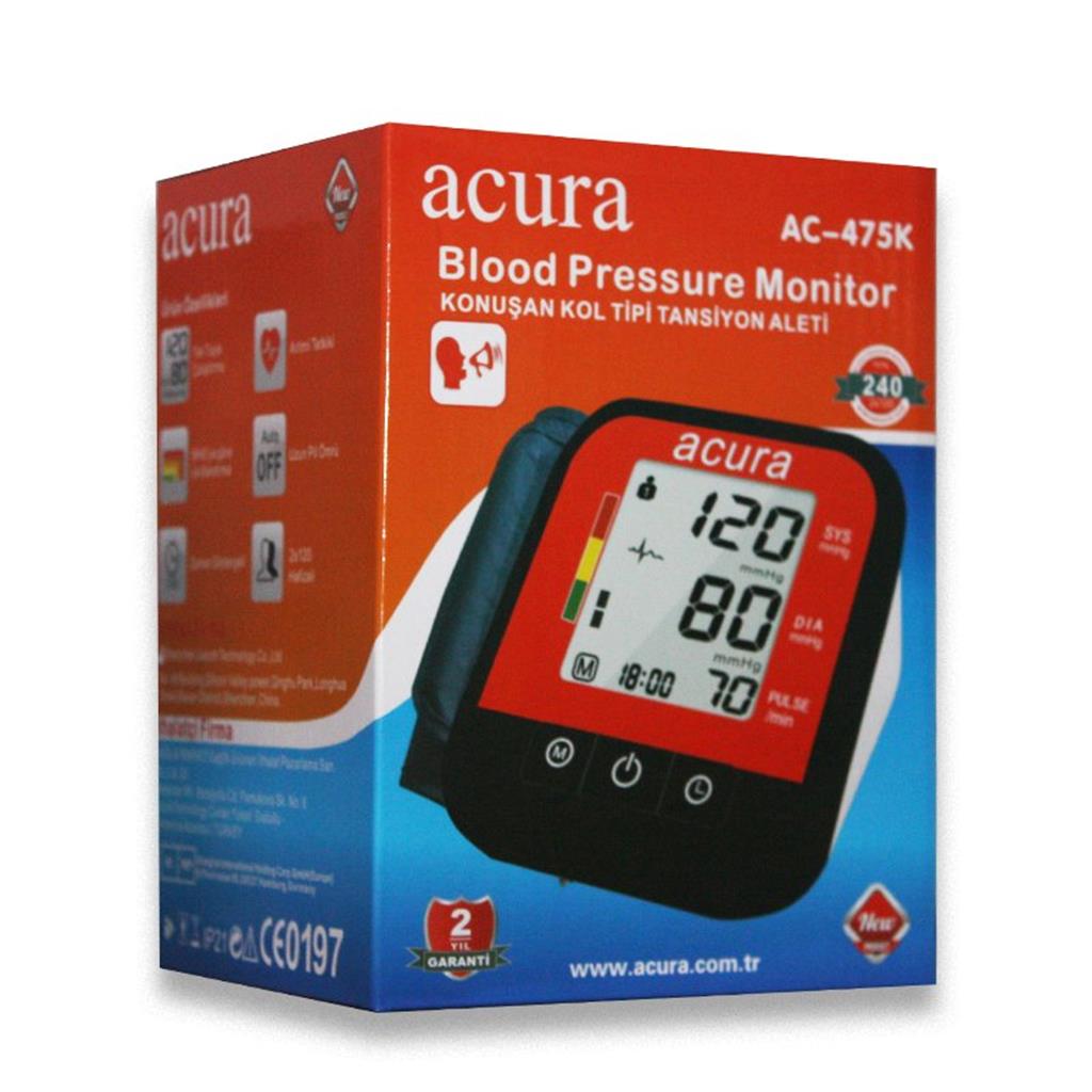 Acura AC 475K Koldan Konuşan Tansiyon Aleti