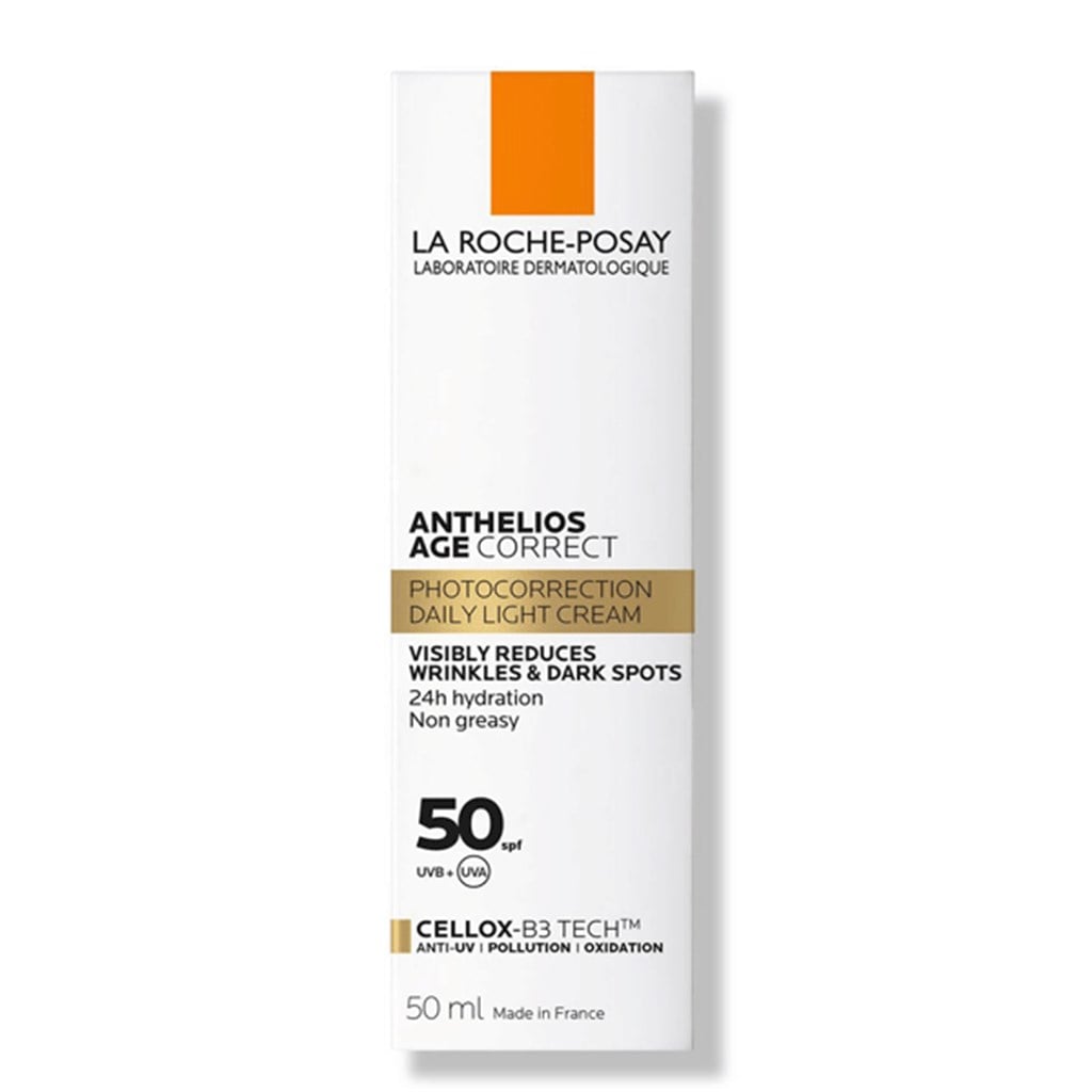 Anthelios Age Correct SPF 50 50 ml UV Kaynaklı Leke ve Kırışıklık Karşıtı Güneş Koruyucu Yüz Kremi 