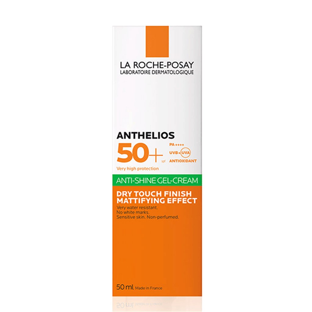Anthelios Dry Touch SPF 50+, Yağlı Ciltler 50 ml Güneş Koruyucu Yüz Kremi