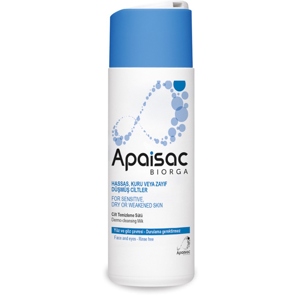 Apaisac Biorga Cilt Temizleme Sütü 200 ml