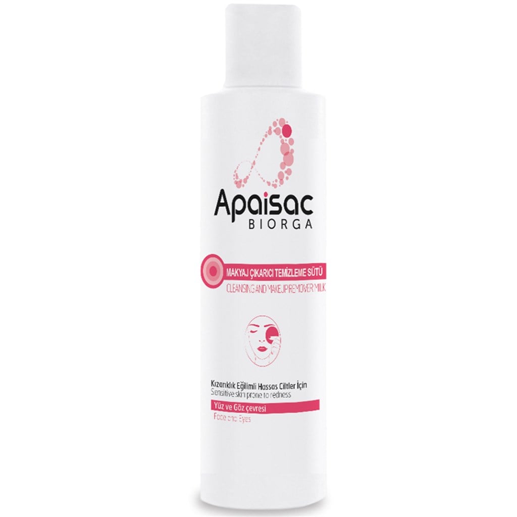 Apaisac Biorga Makyaj Çıkarıcı Temizleme Sütü 200 ml