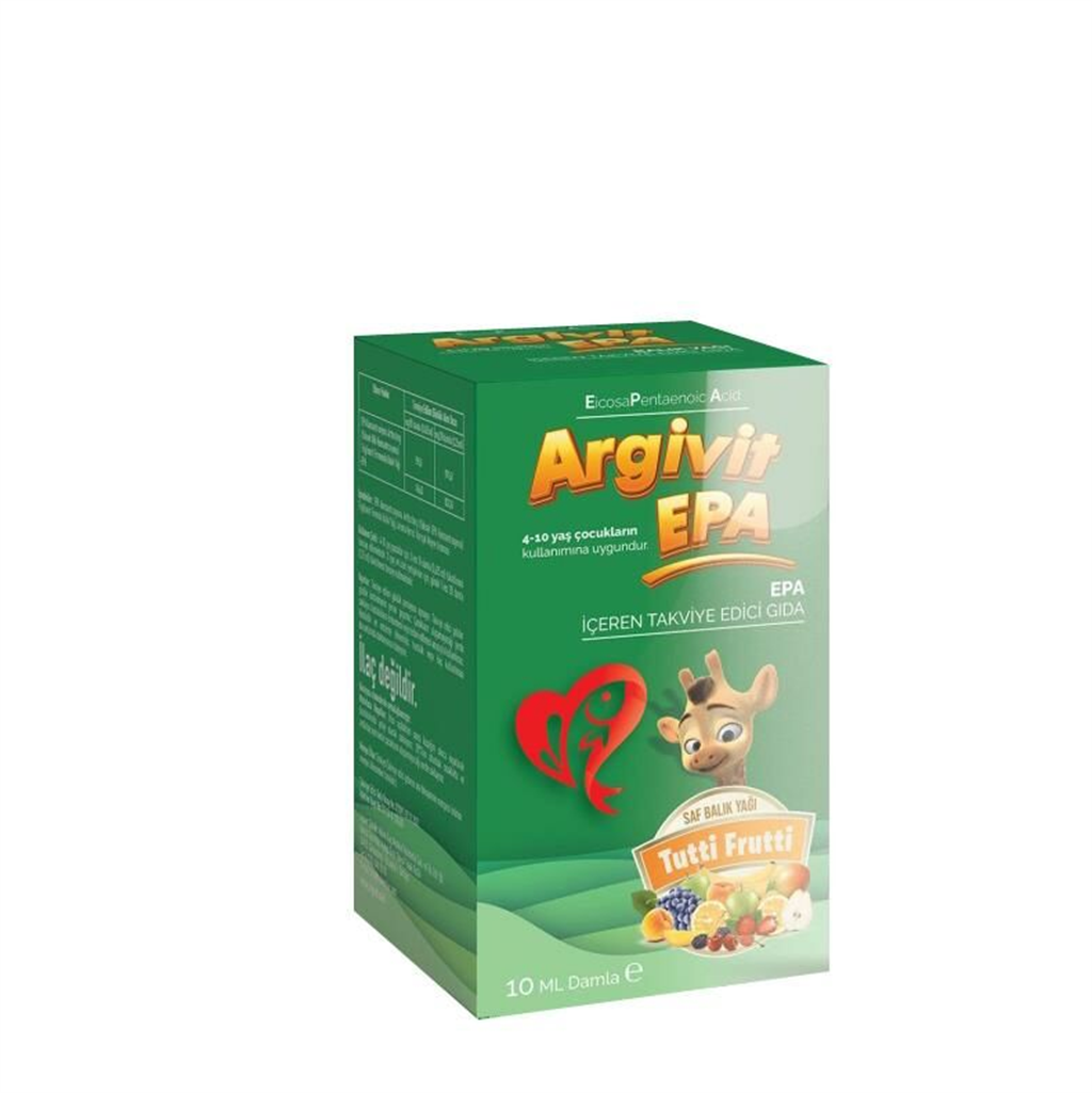Argivit EPA İçeren Damla 10 ML