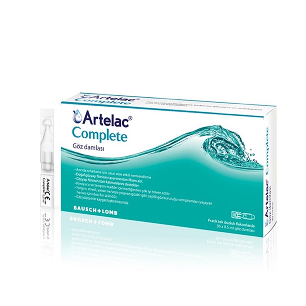 Artelac Complete Göz Damlası 30x05 ml