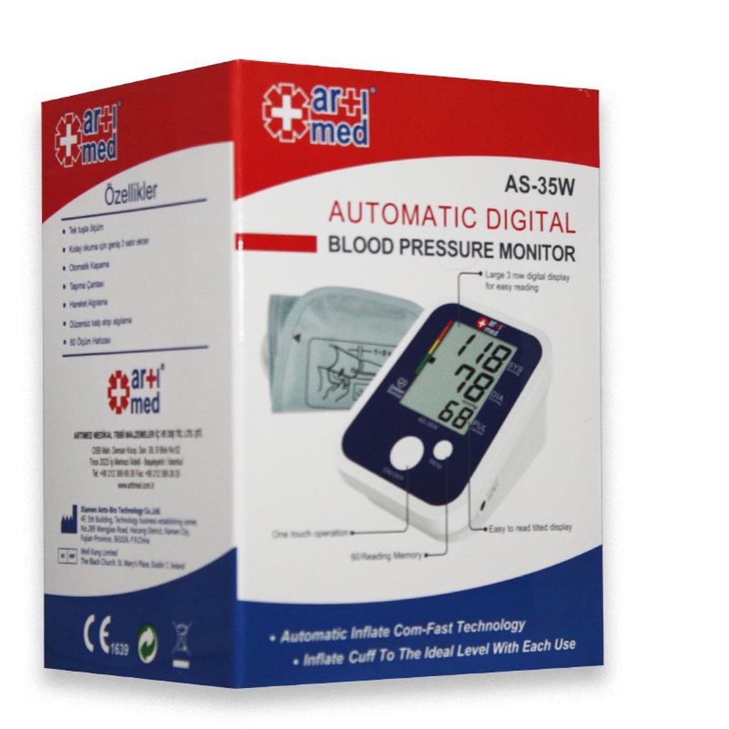 ArtıMed AS-35W Otomatik Digital Tansiyon Ölçüm Aleti