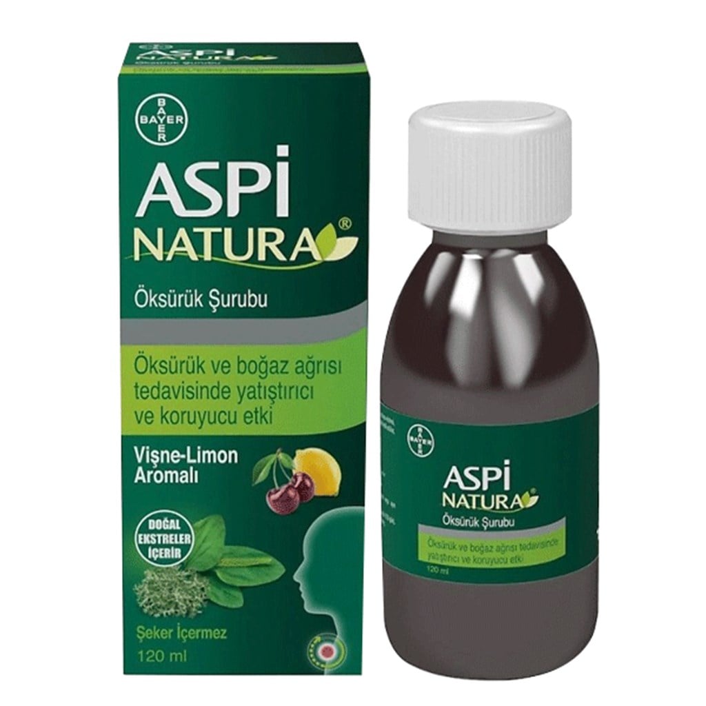 Aspinatura Öksürük Şurubu 120 ml