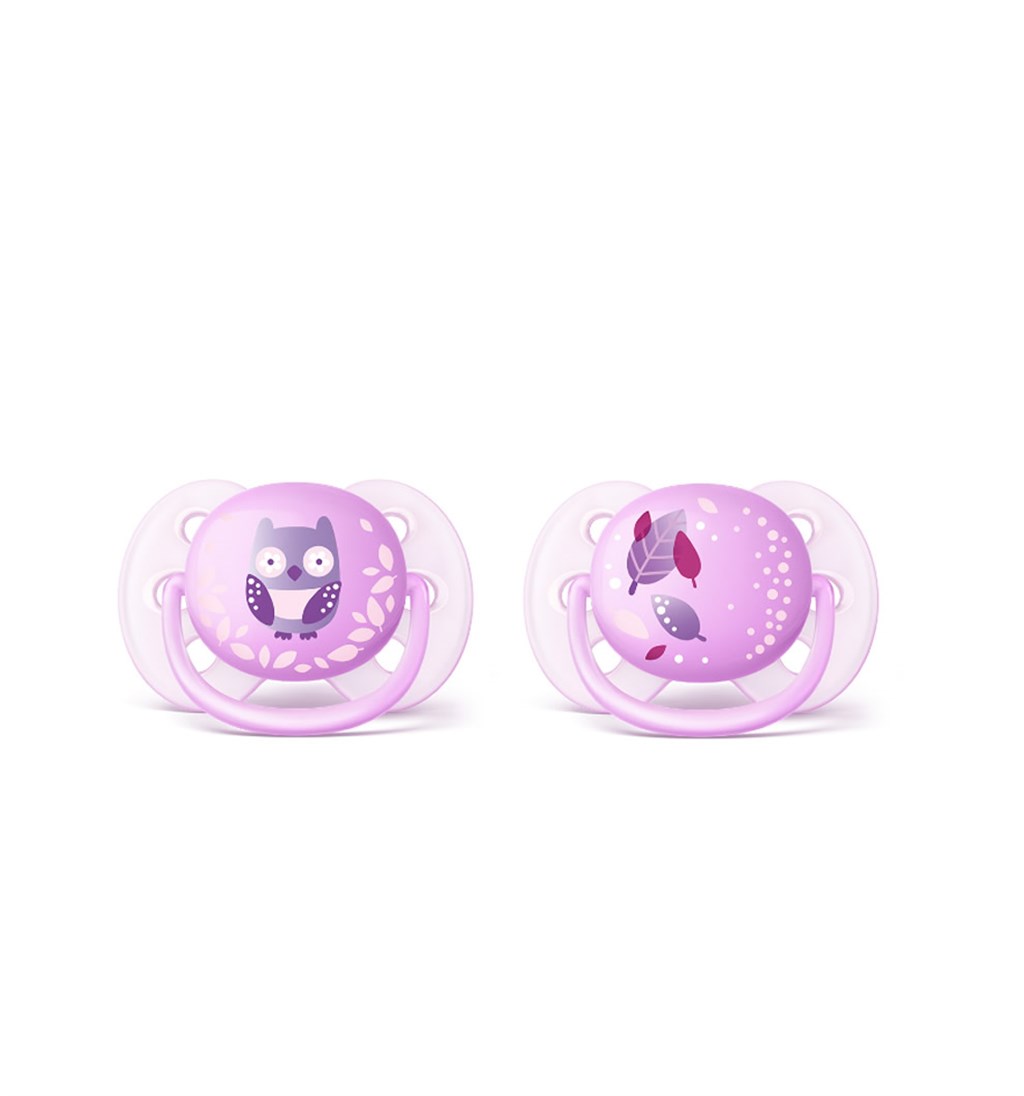 AVENT ULTRA EMZİK 0-6 SİLİKON (KIZ)