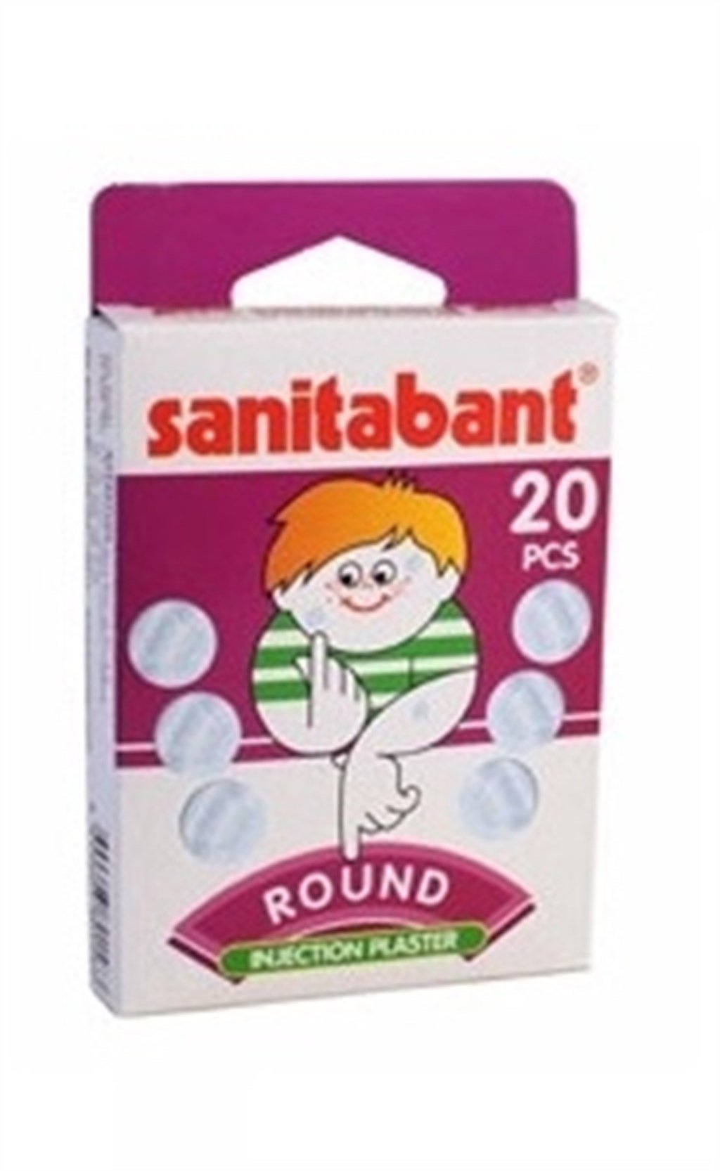 SANİTABANT ROUND YUVARLAK YARA BANDI 20'Lİ PAKET