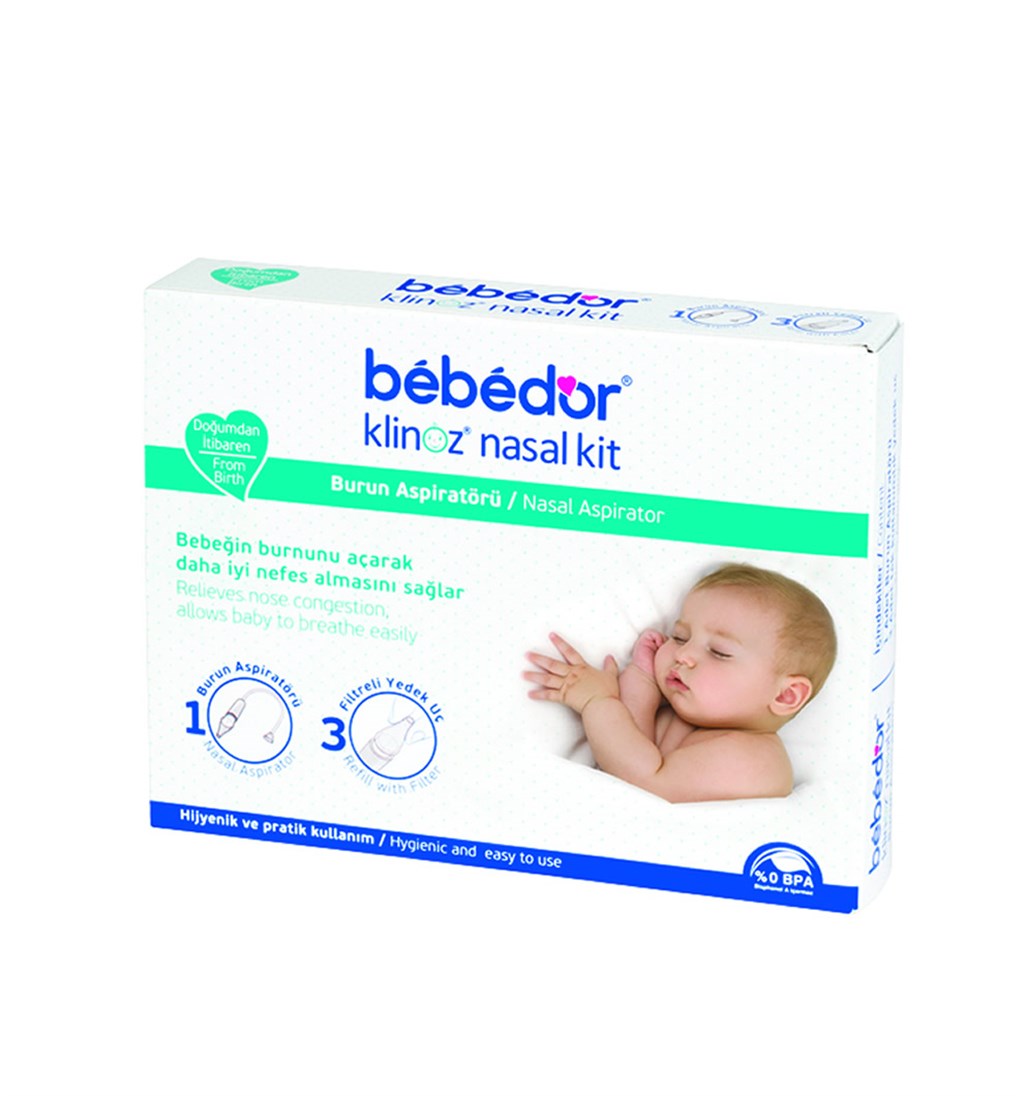BEBEDOR KLİNOZ BURUN ASPİRATÖRÜ