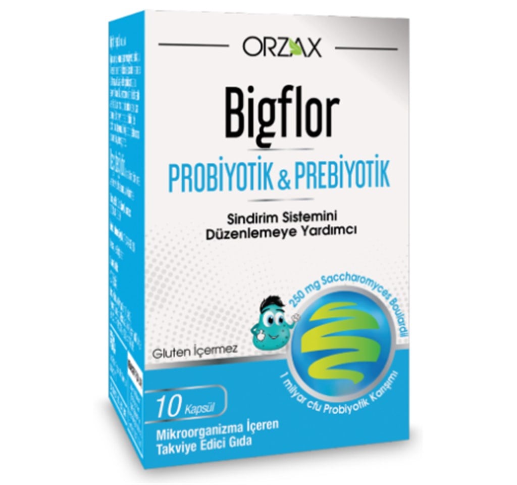 Bigflor Probiotik Prebiyotik 10 Kapsül