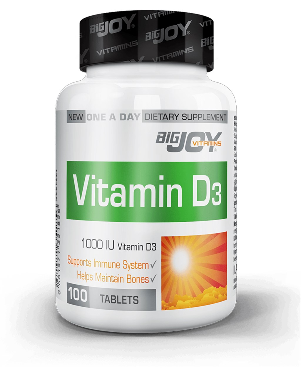 BigJoy Vitamins - D3 100 Tablet