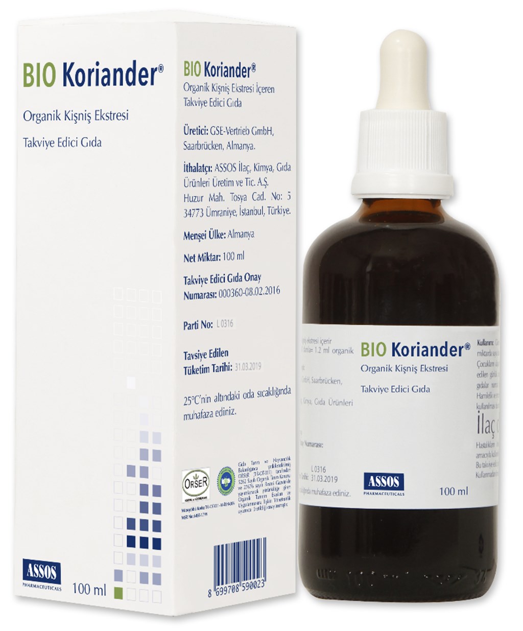Bio Koriander 100ml