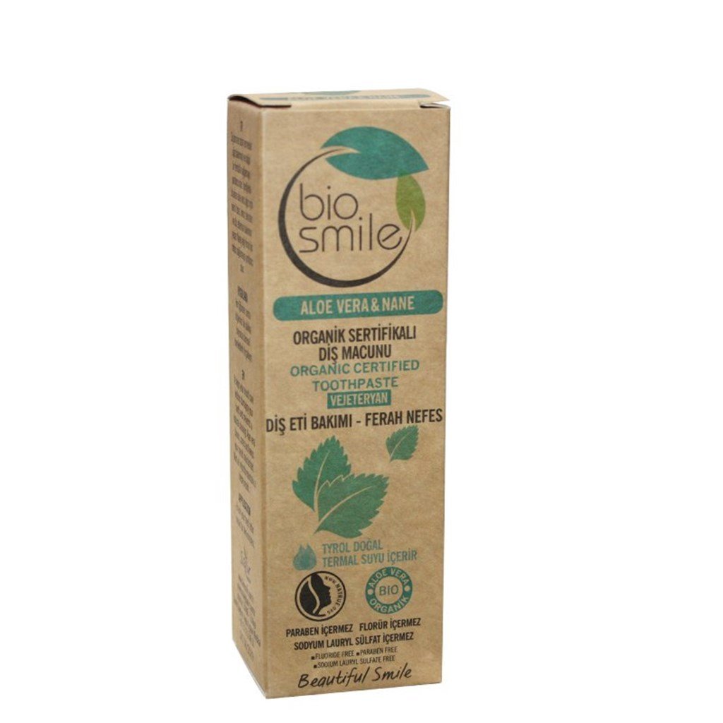 Bio Smile Diş Macunu Vejeteryan Naneli 50ml