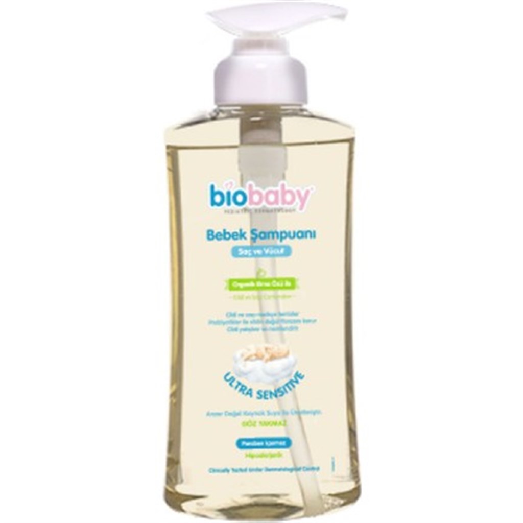 BİOBABY BEBEK ŞAMPUANI 500 ML - SAÇ VE VÜCUT