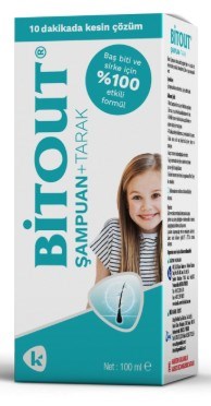 Bit Out Şampuan 100 ml - Baş Biti ve Sirkeleri İçin