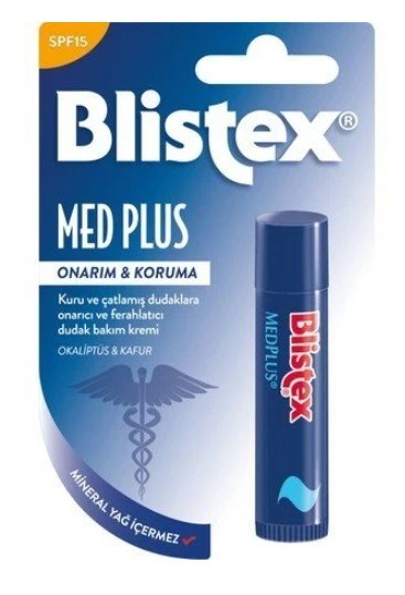 Blistex Medplus Stick Kuruyan Ve Çatlayan Dudaklar İçin Yoğun Bakım 4.25Gr