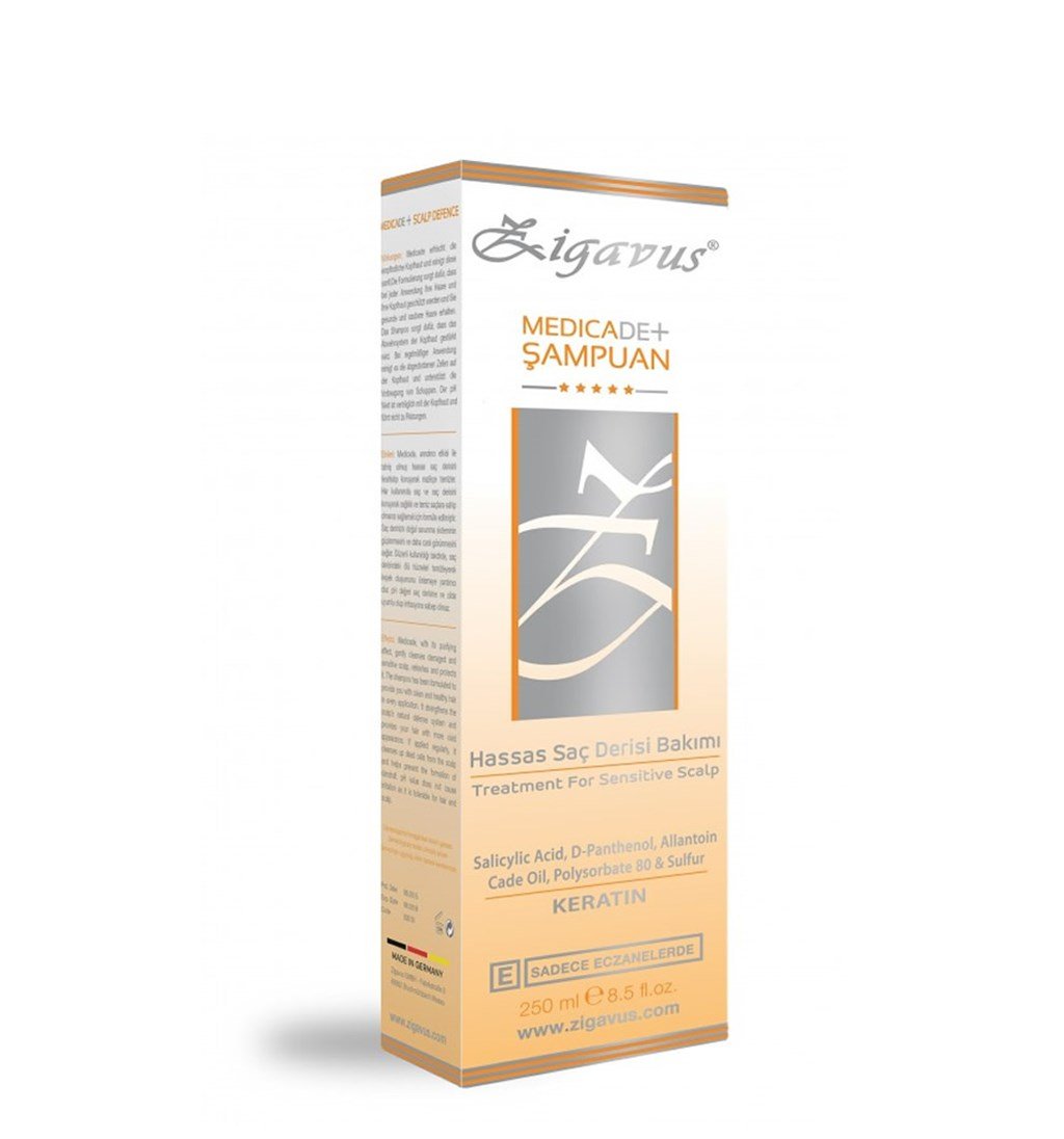 ZİGAVUS MEDİCADE ŞAMPUAN 250 ML