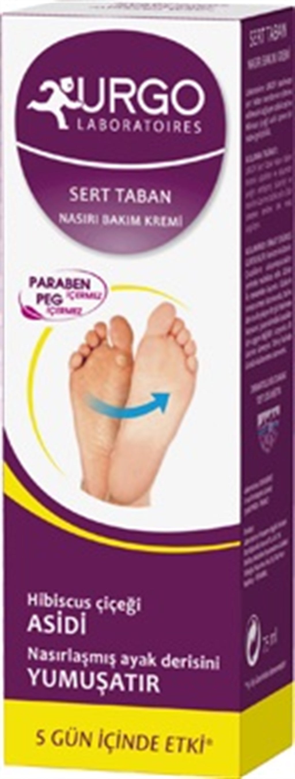 URGO SERT TABAN NASIR BAKIM KREMİ 75 ML