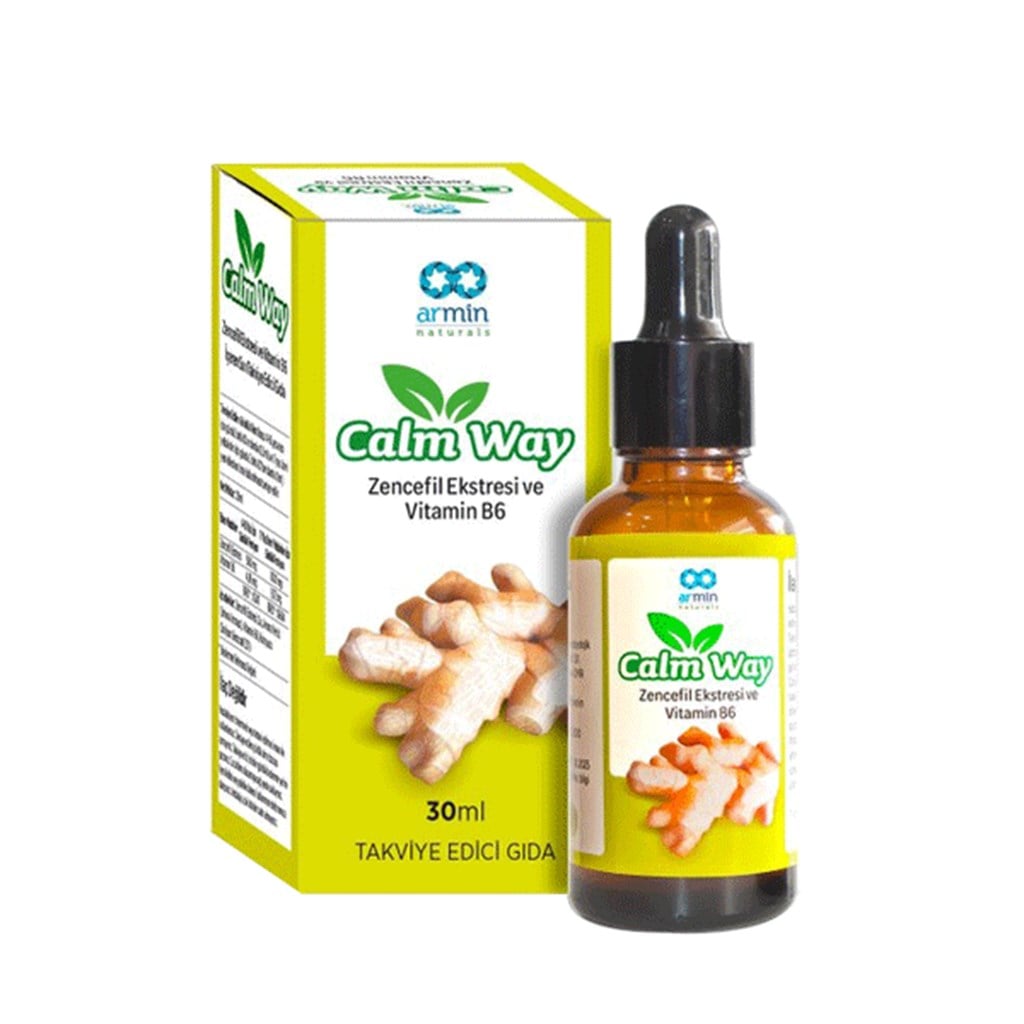 Calm Way Zencefil Vitamin B6 Damla 30 ml