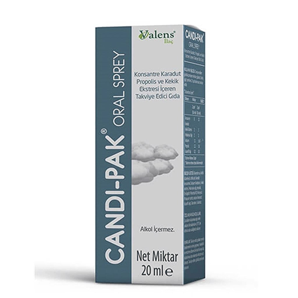 Candi-Pak Ağız İçi Bakım Spreyi 20 ml