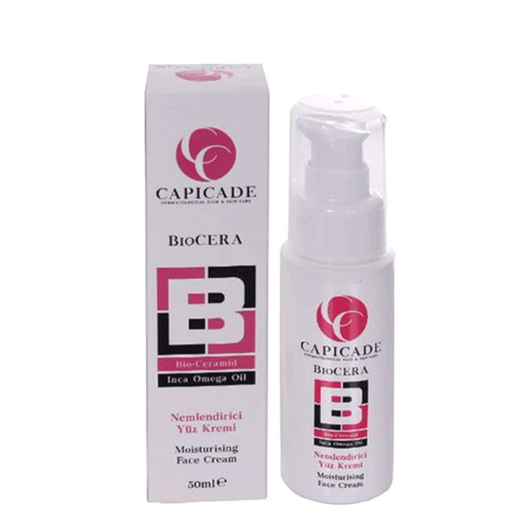 Capicade Biocera Nemlendirici Yüz Kremi 50 ml