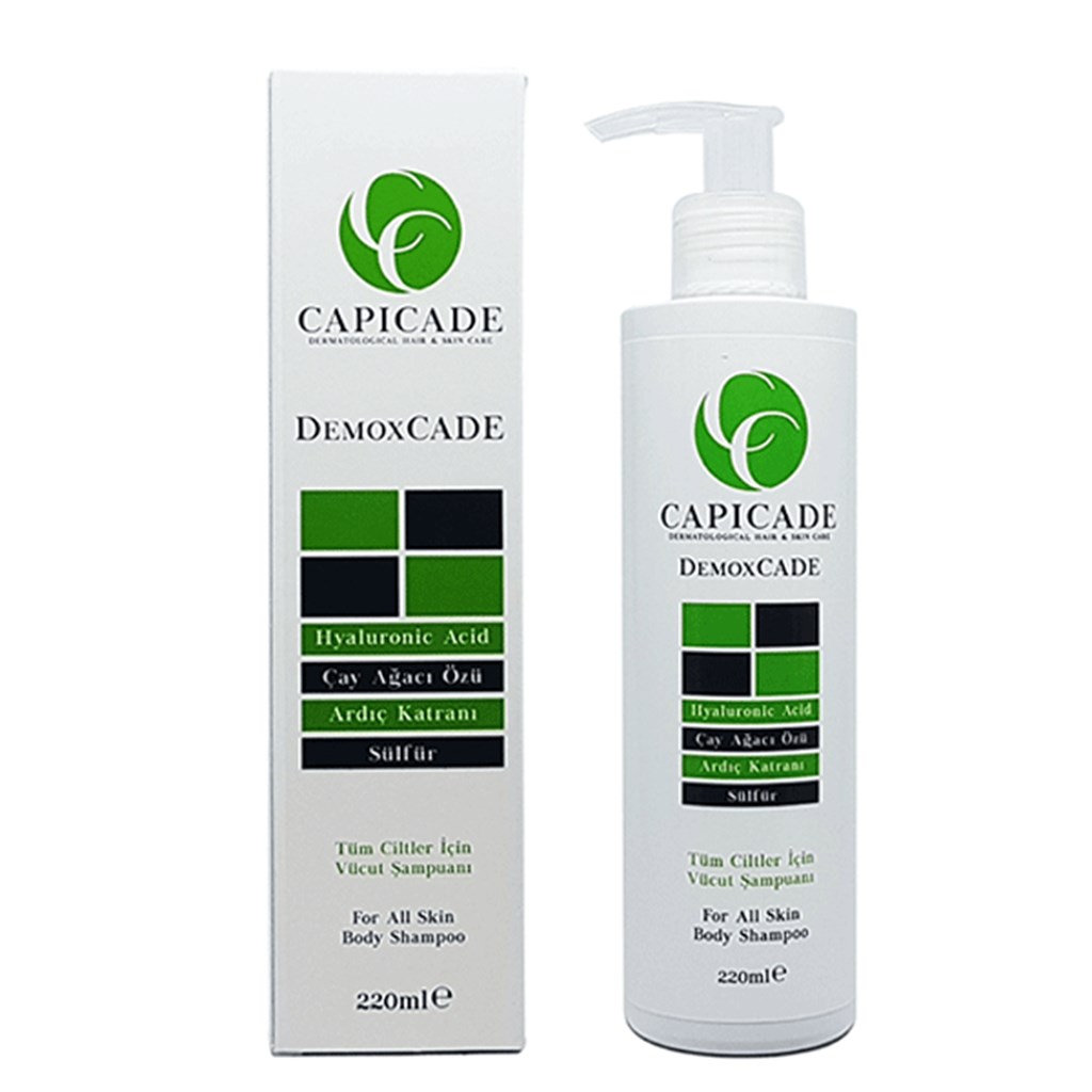 Capicade Demoxcade Tüm Ciltler İçin Vücut Şampuanı 220 ml